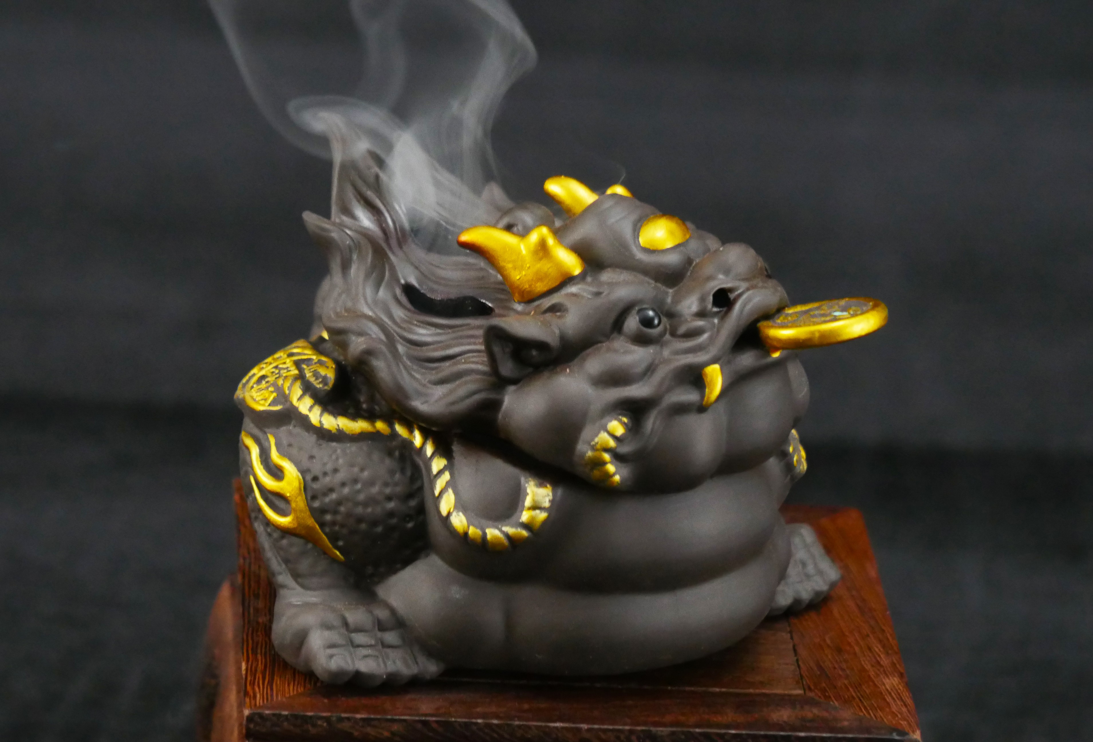 【沉瑜香】金蟾蜍香器